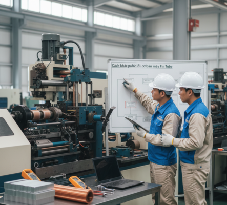 Cách khắc phục lỗi cơ bản máy fin tube