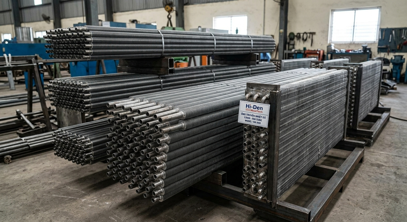 Phân Tích Hiệu Suất Nhiệt Thực Tế Của Fin Tube So Với Ống Trơn