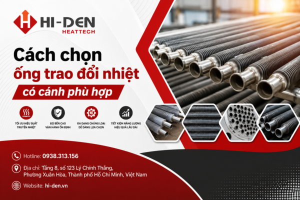 Cách chọn ống trao đổi nhiệt có cánh phù hợp