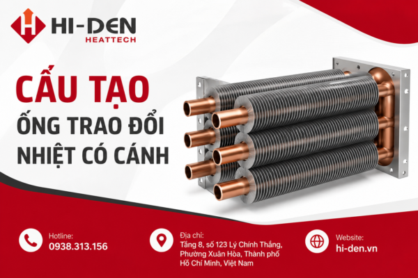 Cấu tạo ống trao đổi nhiệt có cánh