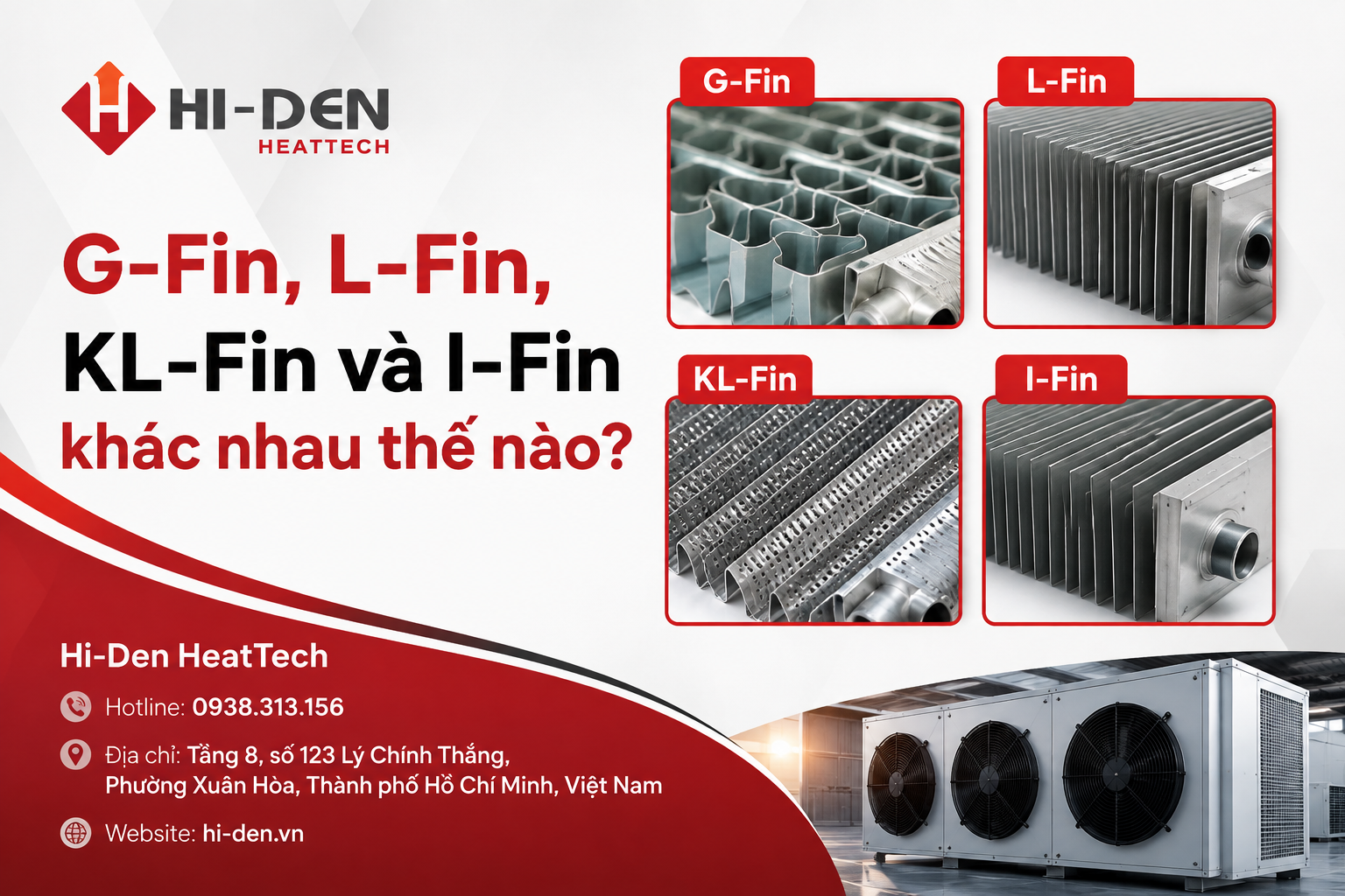G Fin, L Fin, KL Fin và I Fin khác nhau thế nào